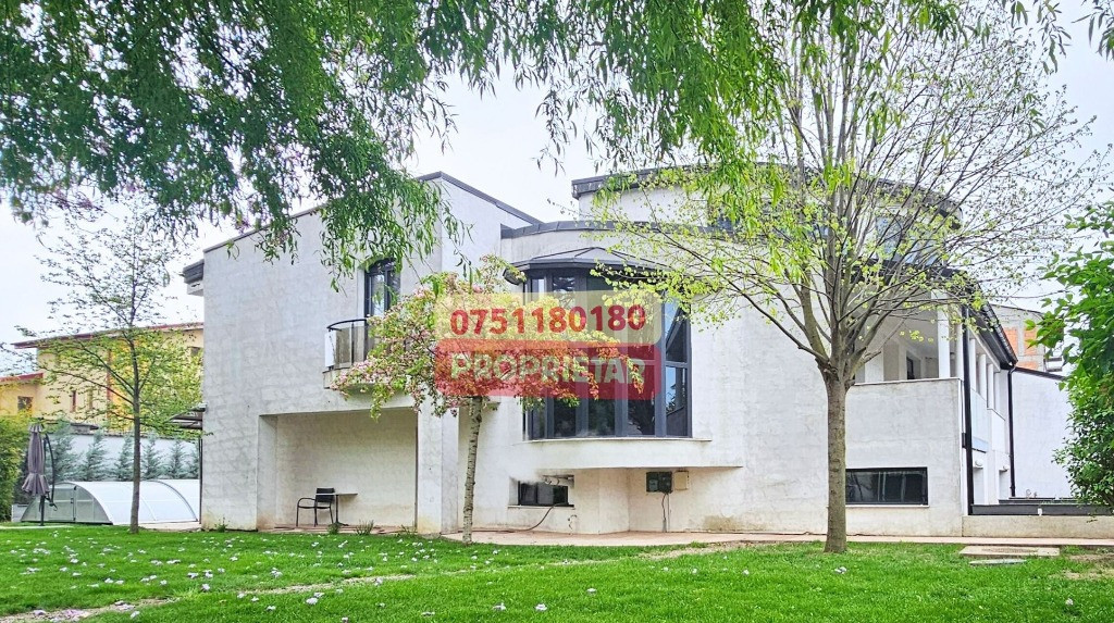 Vilă de arhitect piscină Bucuresrii Noi, sect. 1, teren 800 mp, metrou