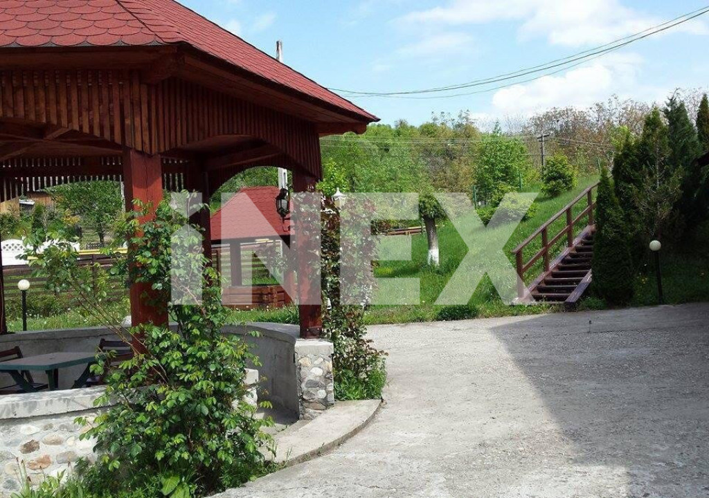 Pensiune 9 camere în Valea Mare Bratia, com. Balilești, ju