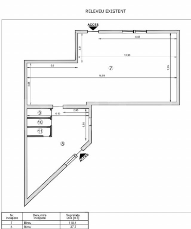 Spațiu comercial, 155 mp, zona Piata Unirii