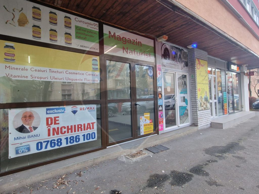 Spațiu comercial de închiriat Scriitorilor, strada Cara...