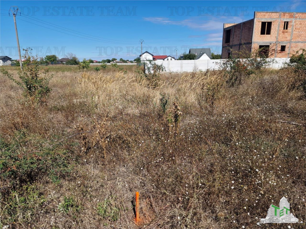 Teren 1491 mp in zona rezidentiala din Ciorogarla