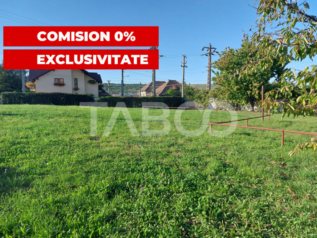 Teren intravilan 1298 mp PUZ toate utilitatile zona buna Ci