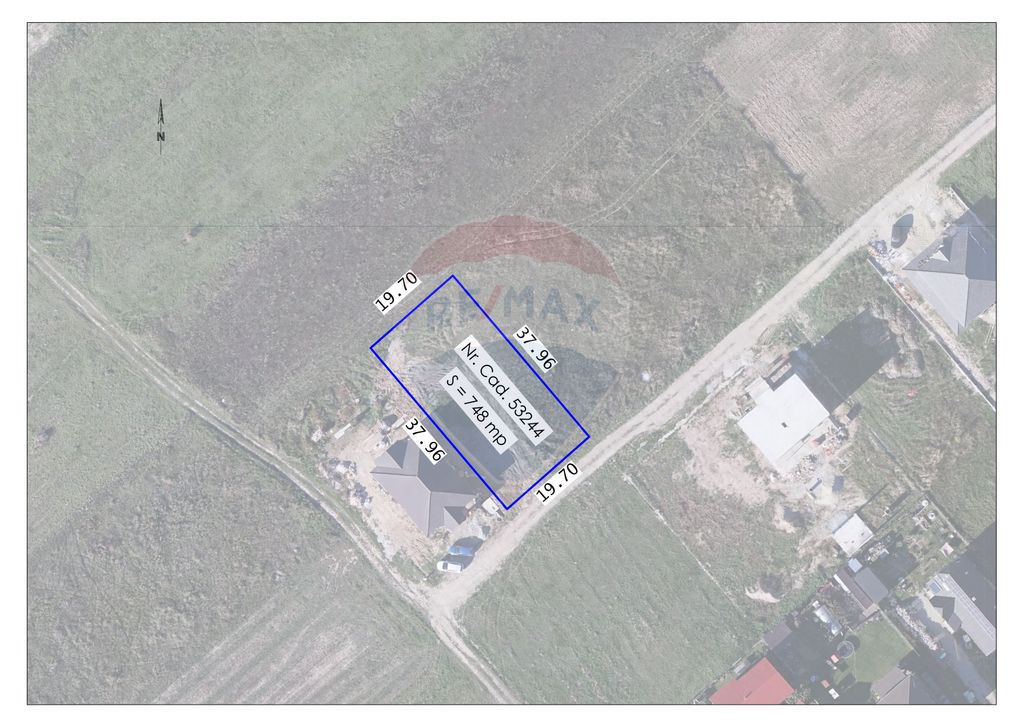 Teren 748 mp în Sânmartin pe Strada Arcașilor, de vân...