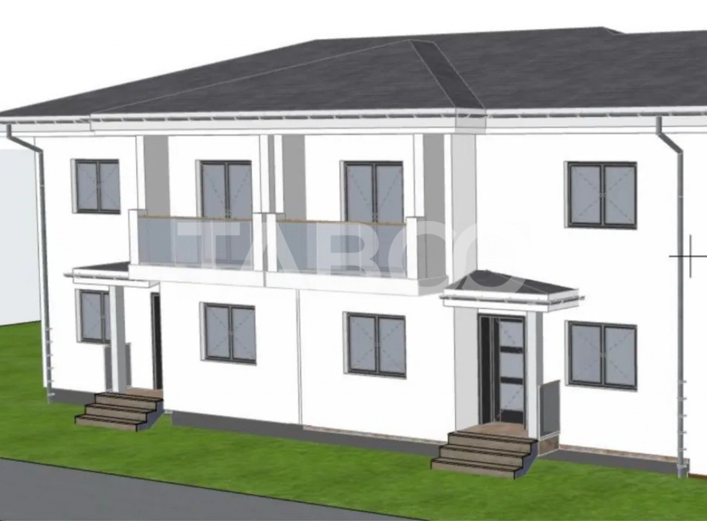 Casa de tip duplex 4 camere 120 mpu zona Selimbar Sibiu
