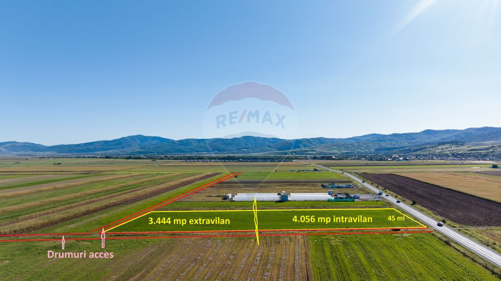 Teren comercial / industrial | 7,500mp Strada Zizinului |...