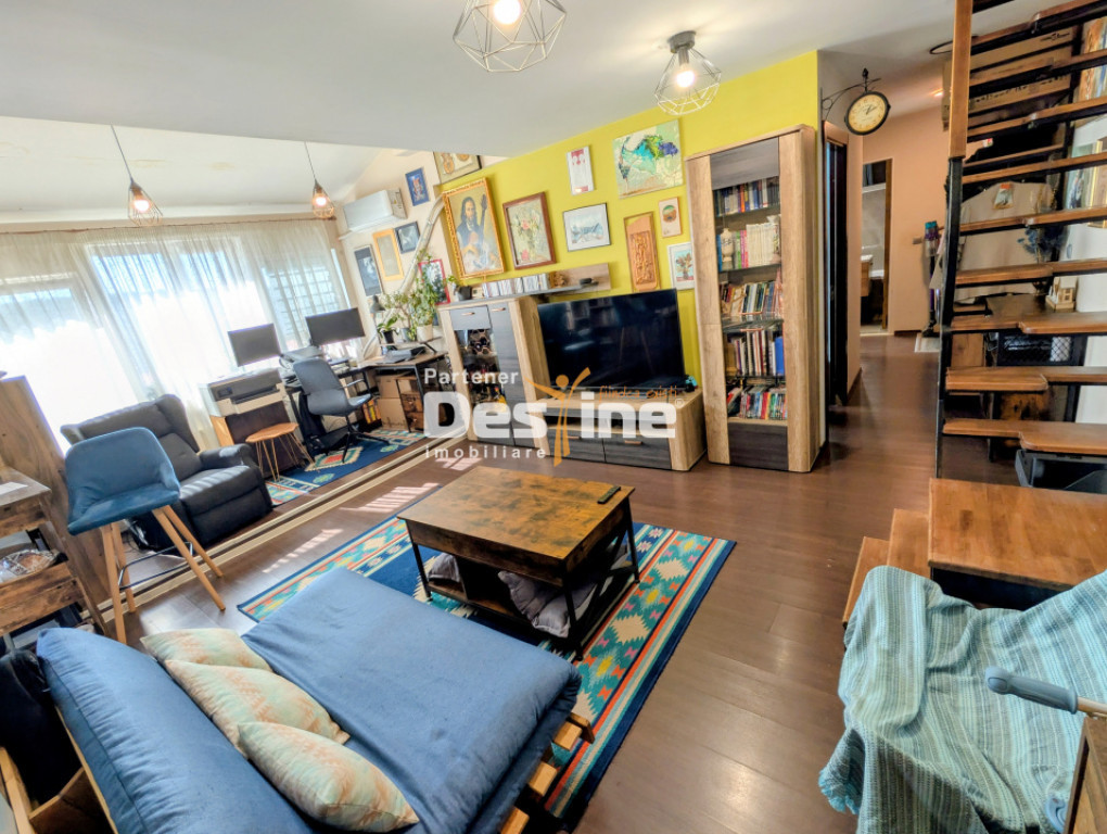 Apartament cu 4 camere 78 mp mobilat utilat 2 băi Alexandru