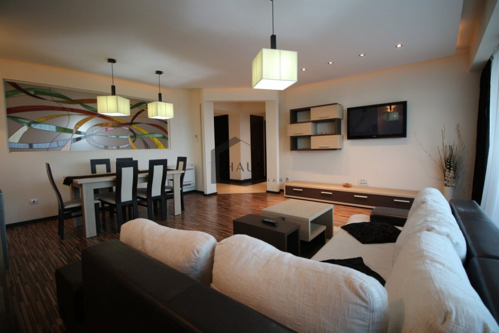 Apartament 3 camere 2 bai lux parcare subterana termen lung