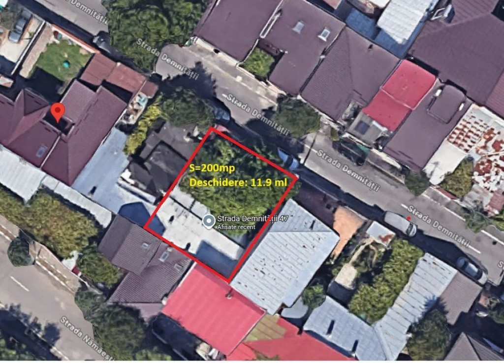 BUCURESTII NOI - Chitila | Teren 200mp | 20min metrou Baz...