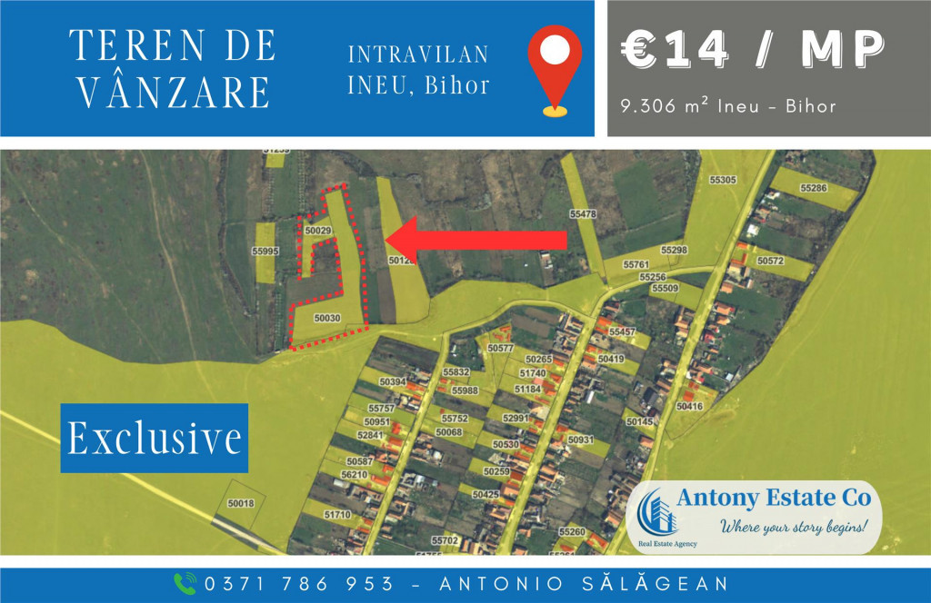 Teren intravilan, de - Ineu, Bihor