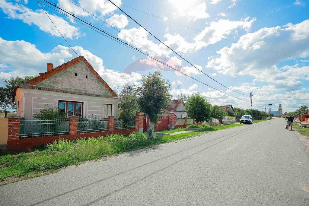 Casǎ cu 4 camere de vânzare și teren 4063 mp, în Ineu...