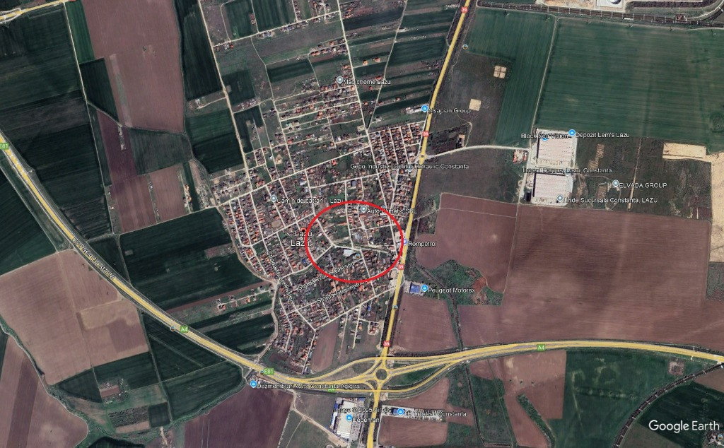 Vanzari terenuri in Lazu zona centrala