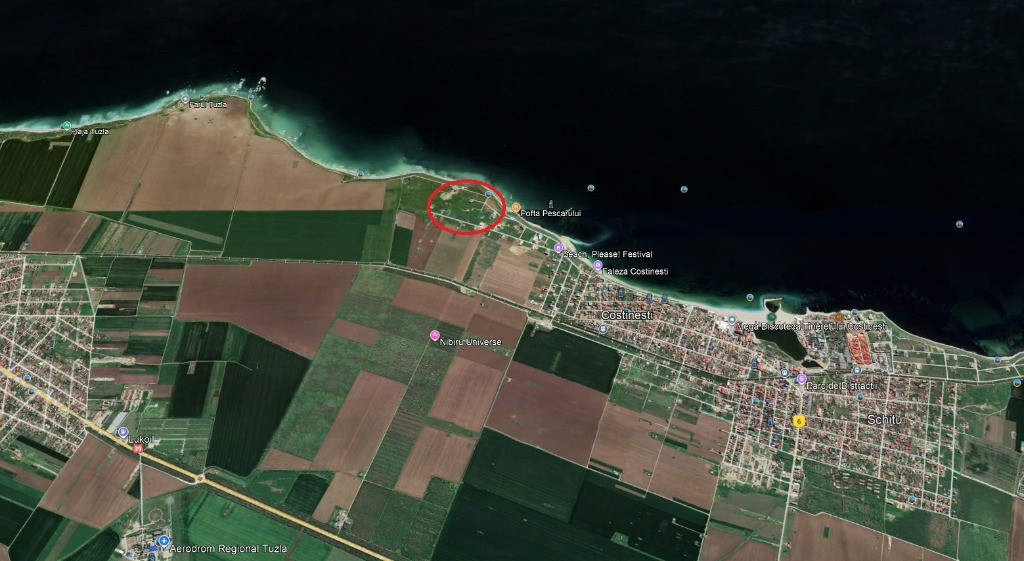 Teren de vanzare Costinesti zona Epava