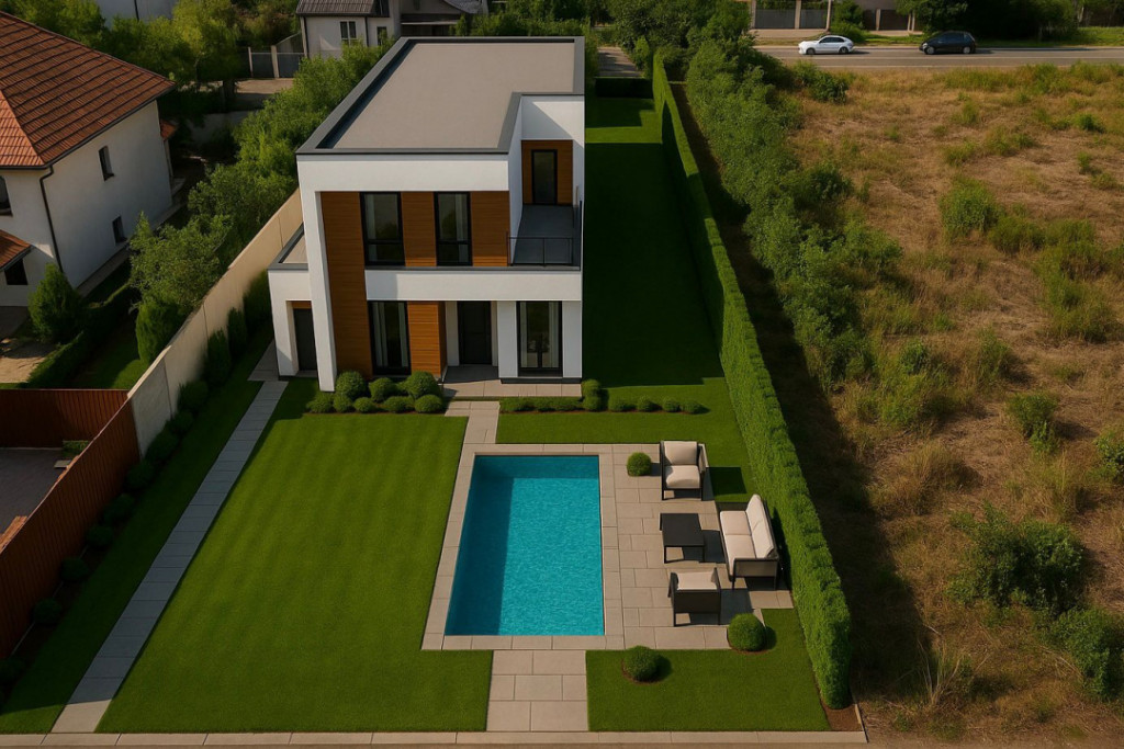 Teren de vanzare, liniste si acces rapid. Straulesti - Kaufl