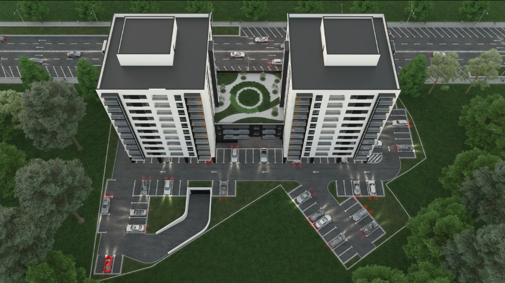 {Aparatorii Patriei} Apartament cu 3 camere, 2 bai - 79 MP -