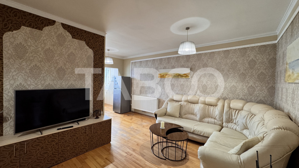 Apartamanet 3 camere de inchiriat mobilat utilat 70 mpu Tili