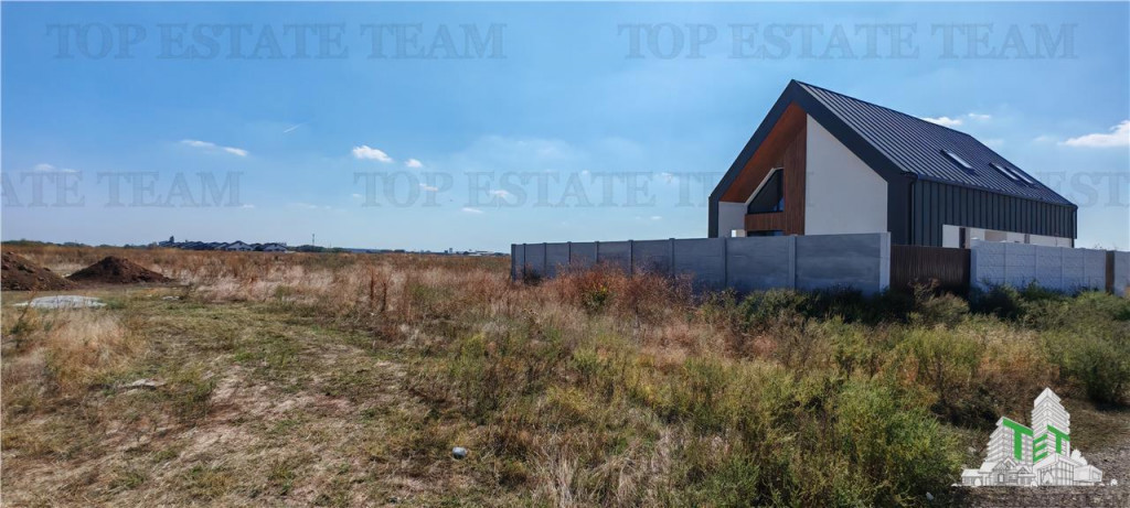 Teren intravilan, in zona de case, 338mp cu toate utilitatil