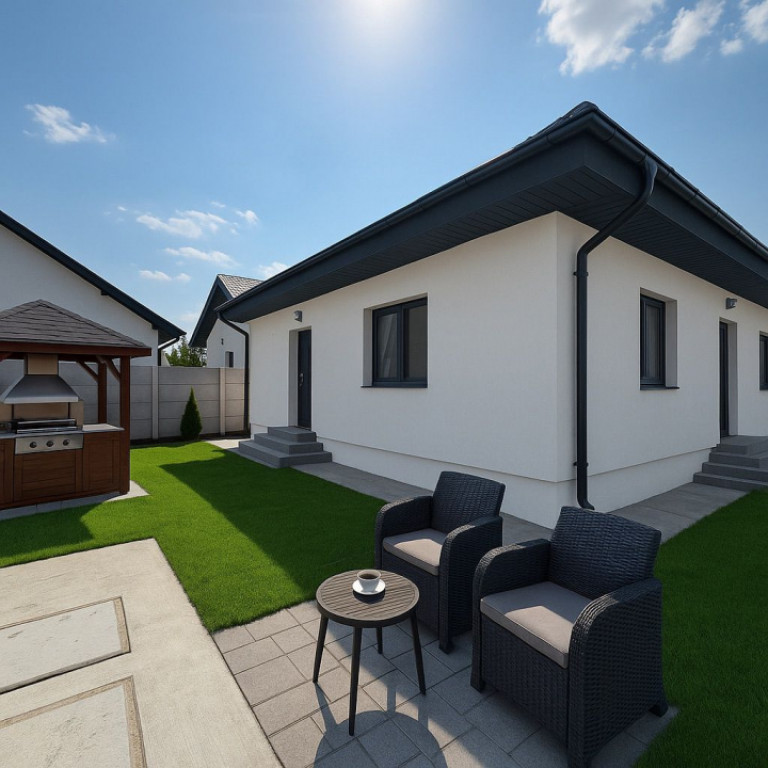 Casa noua, parter, 3 dormitoare, 2 bai - Pantelimon, Ferma A