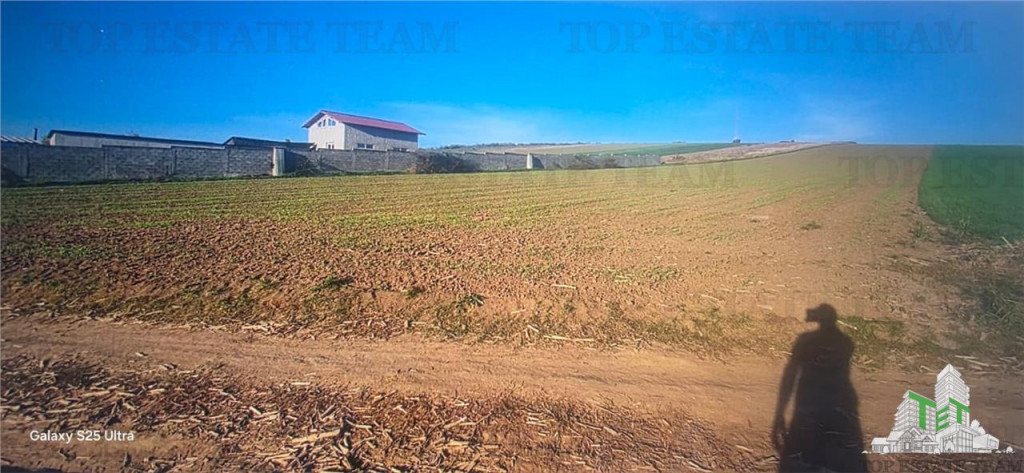 Teren extravilan de 5.000 mp, arabil, in imediata apropiere