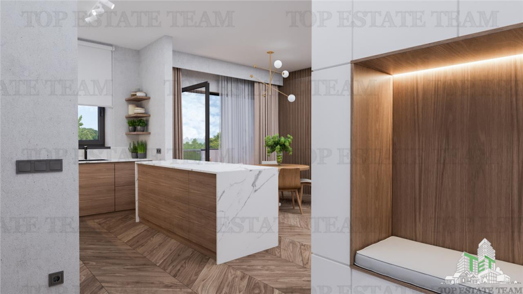 Apartament 2 camere bloc modern Rahova