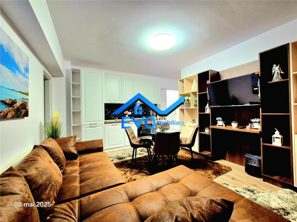 Apartament de 3 camere - parter, mobilat lux, vedere la lac