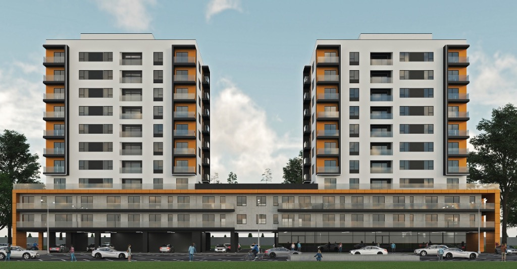 Apartament tip studio 2 camere, 55,2 mp, Decembrie 2026