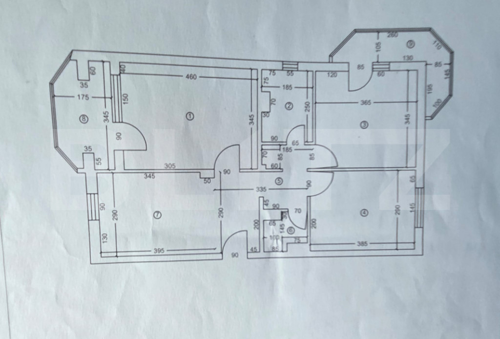 Apartament 3 camere decomandat, 66 mp - Lapus Arges, zona Su