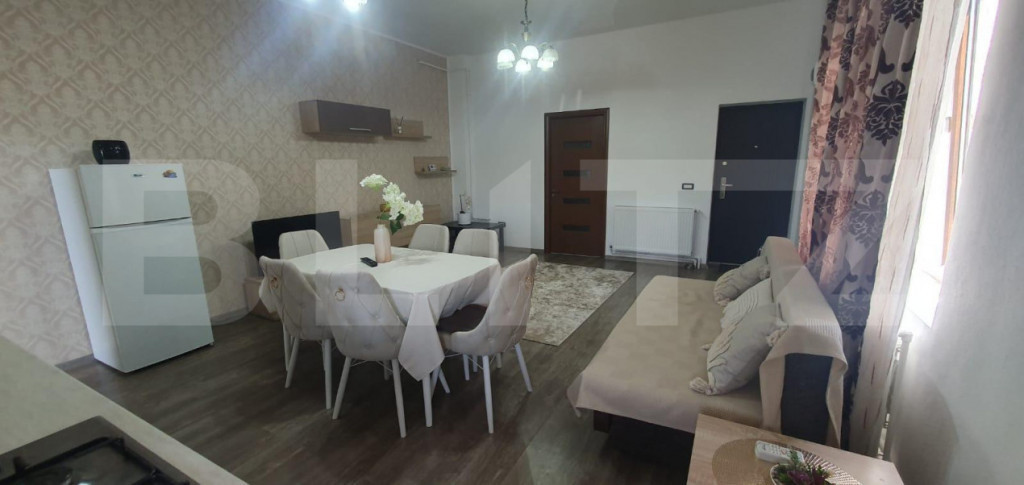 Apartament 2 camere modern, centrala, AC, parcare, Tudor Vla
