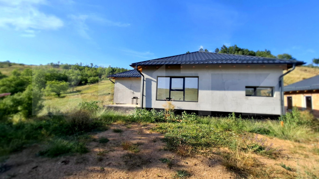 Casa pe un nivel, cu teren 2997 mp, panorama superba,Suceagu