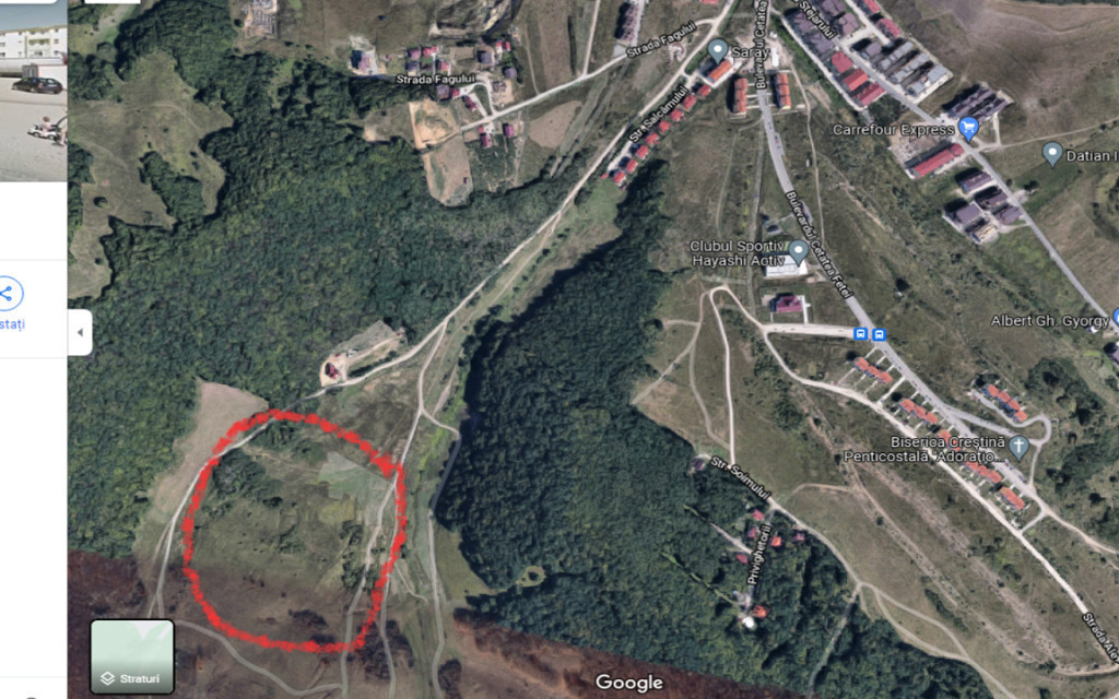 Teren 5640 mp intravilan Floresti