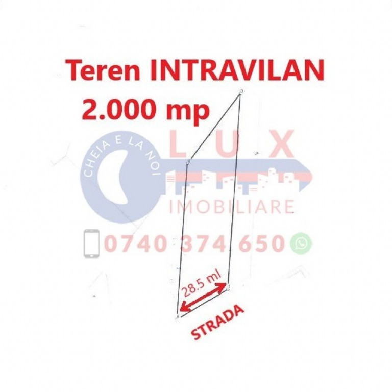 ID 7510 Teren INTRAVILAN * Zona PECO