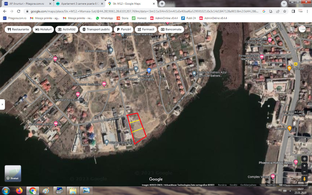 Unicat!Teren Mamaia Sat