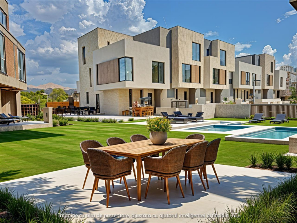 Vila de lux de intr-un cartier exclusivist in zona de Nord