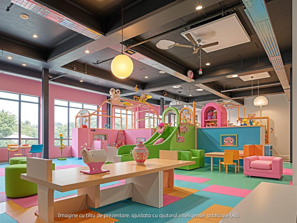 Spatiu comercial / industrial de inchiriat / Loc de joaca p