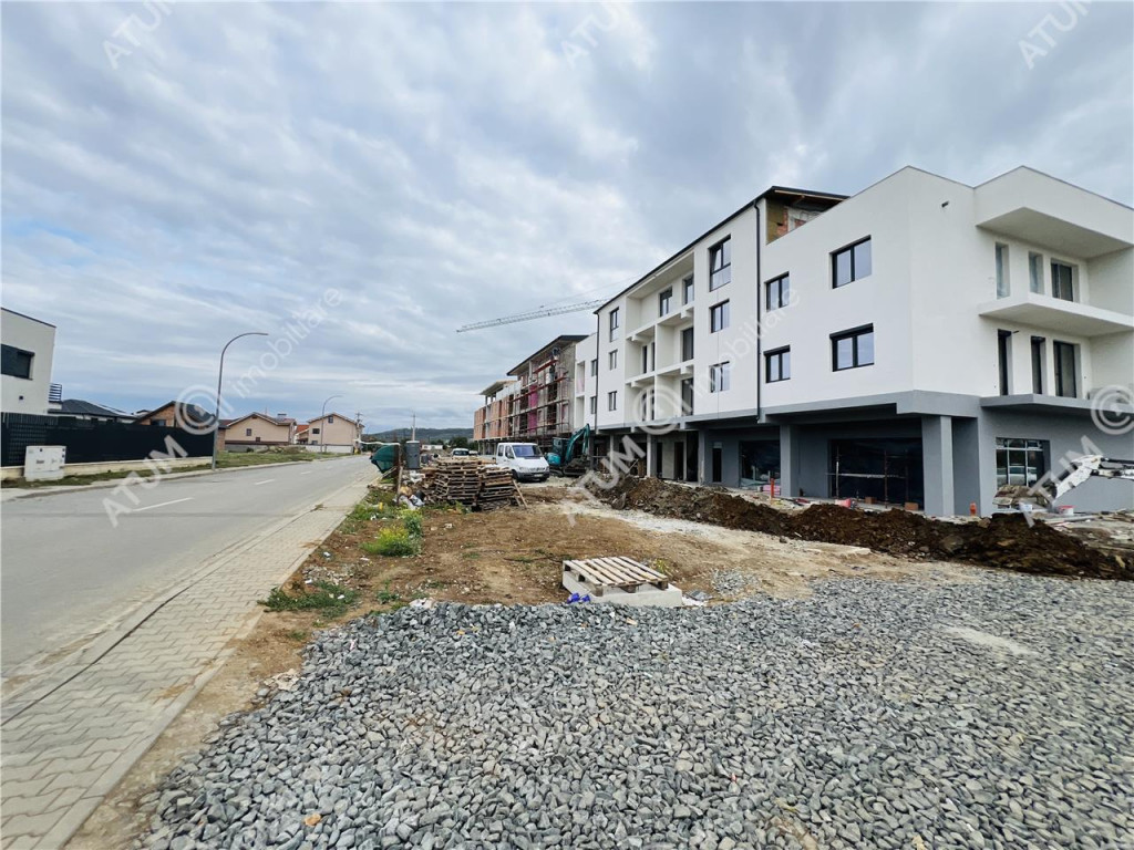 Apartament cu 3 camere 2 balcoane etaj 1 in Selimbar zona Tr