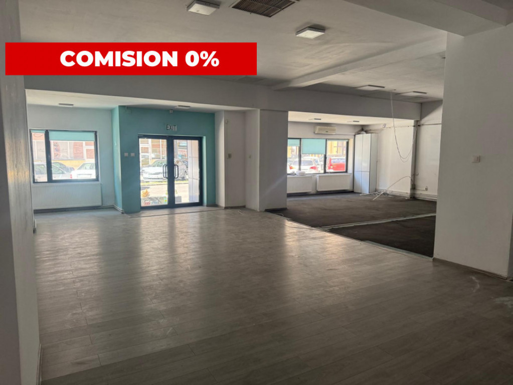 Spațiu comercial ultracentral - 160 mp *vitrină 12 m.l.*