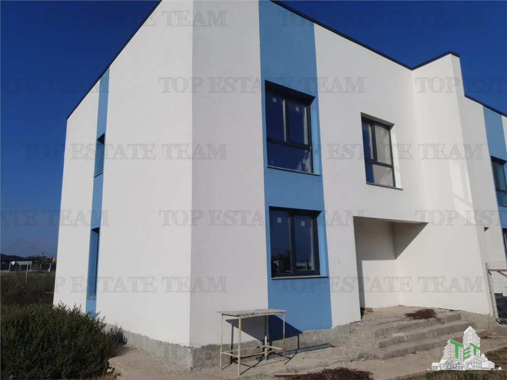 Casa cu etaj duplex la rosu cu finisaj exterior Agigea Const