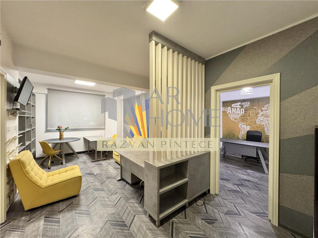 Spatiu birouri 50 mp, 2 camere, mobilat-utilat, 9 Mai, Ploie
