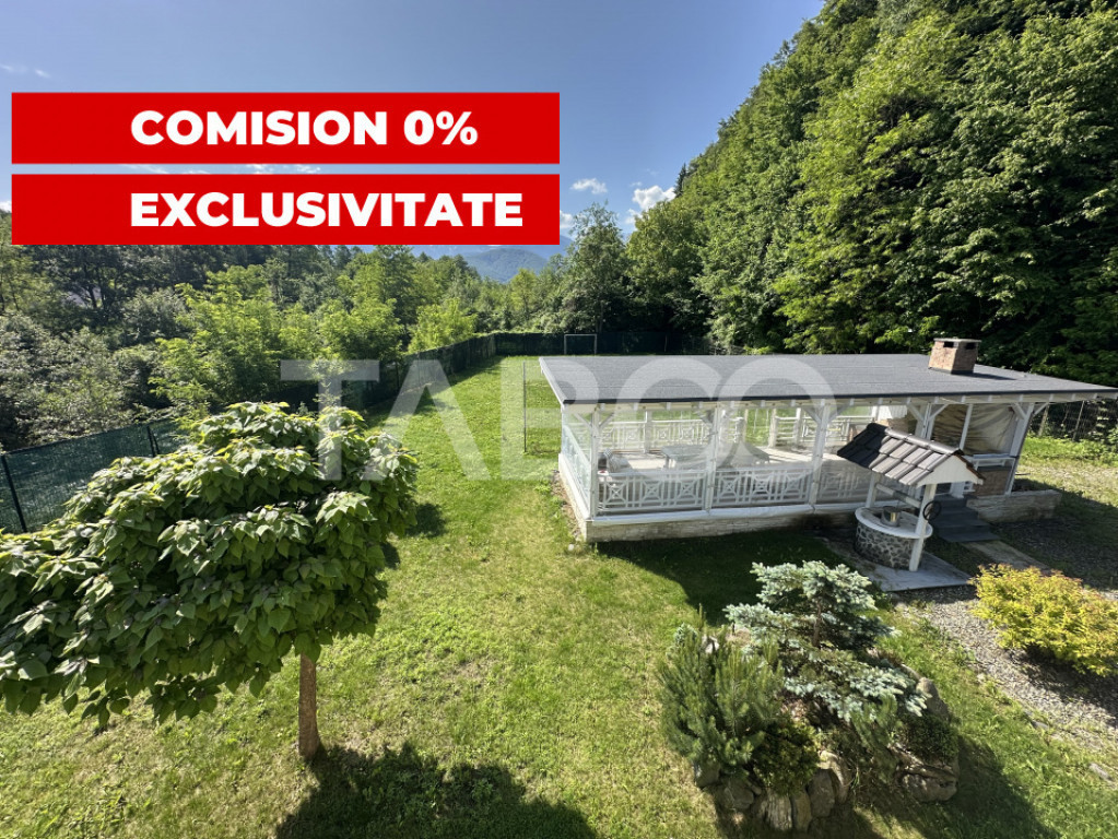 Casa de vacanta moderna Valea Avrigului teren 1108 mp dotari