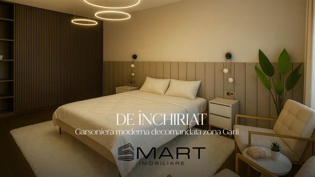 Garsoniera de Lux zona Garii