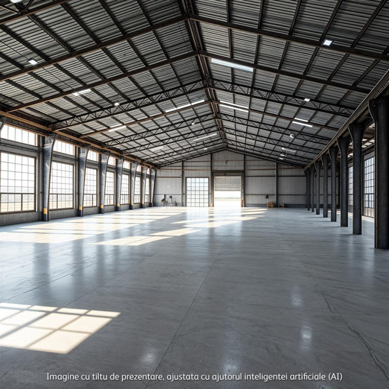 Hala industriala de inchiriat / teren 1000mp langa A0 / Cen