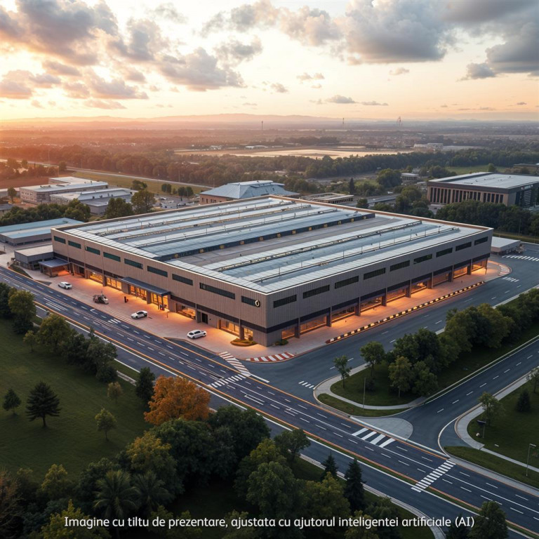 Teren industrial 8000 mp / DN1B – Zona showroom-uri aut...