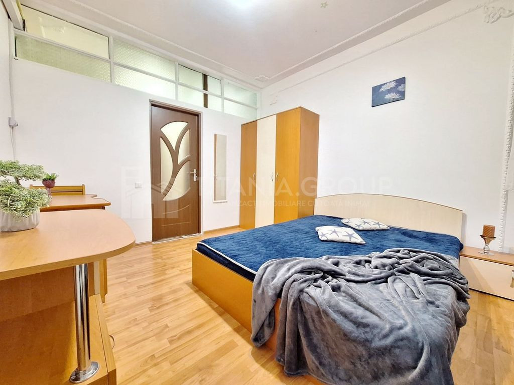 Garsoniera mobilata+camera la demisol, zona Tractorul, co...