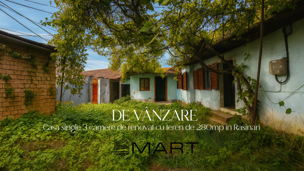 OCAZIE! Casă cu teren central Rășinari toate utilitățil