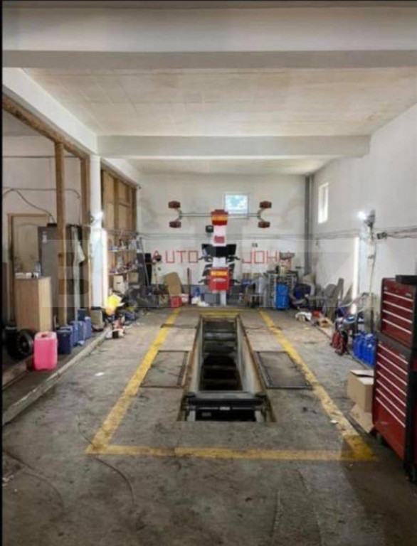 Hala industriala echipata complet service, 250 mp, zona Sche