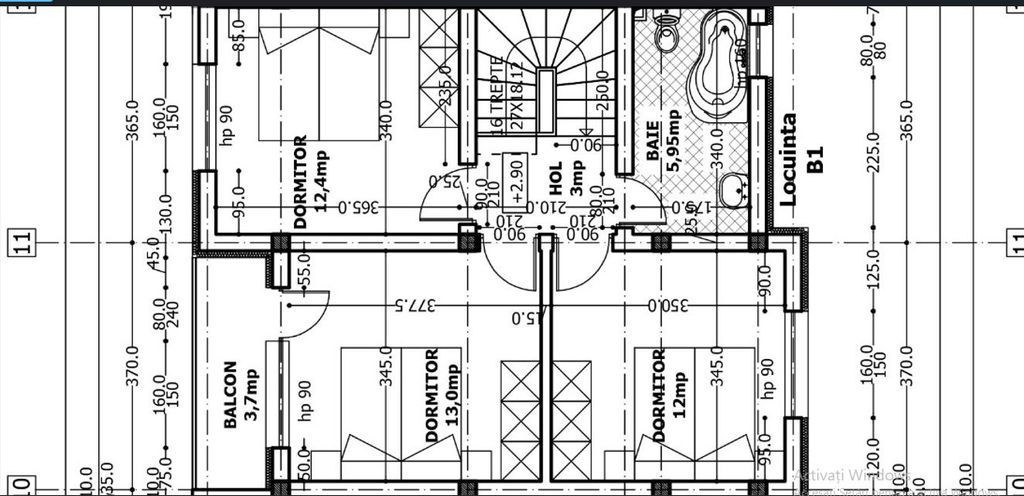 De neratat - vila la alb/4cam,2bai+parcare/centru Popesti...