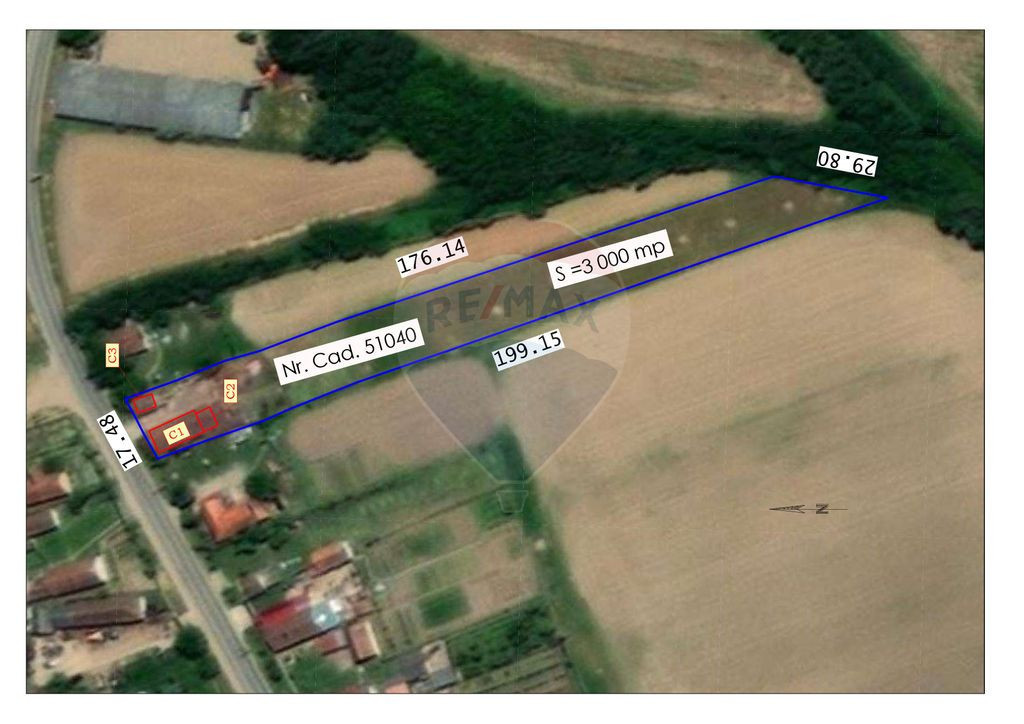 Casă de vânzare cu teren de 3000mp, sat Păgaia, Bihor