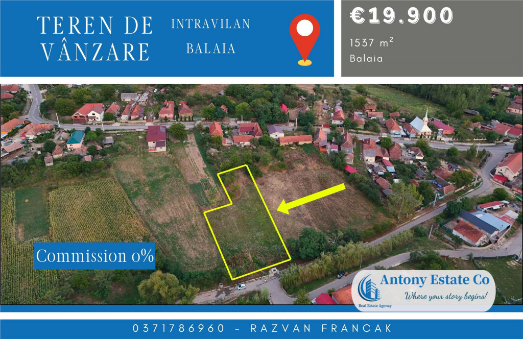 Teren intravilan, de - Arieseni, judetul Alba