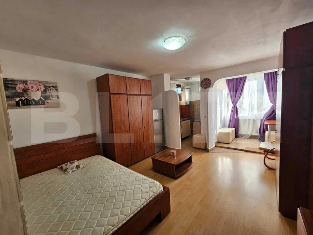 Garsoniera de inchiriat, parcare balcon, zona Gheorgheni