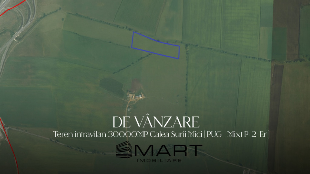 Teren 30.000mp zona Calea Surii Mici