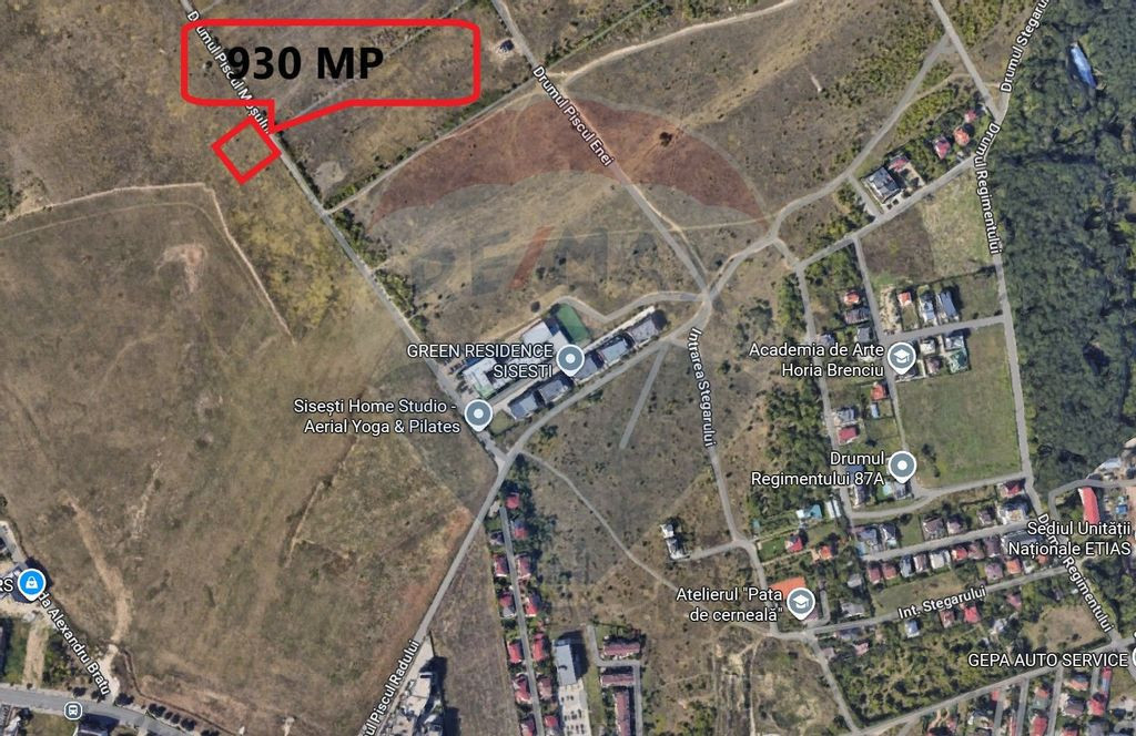 Teren 930 mp Sisesti/Drumul Piscul Mosului